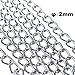 Cosmos Metal Chain - Silver Color