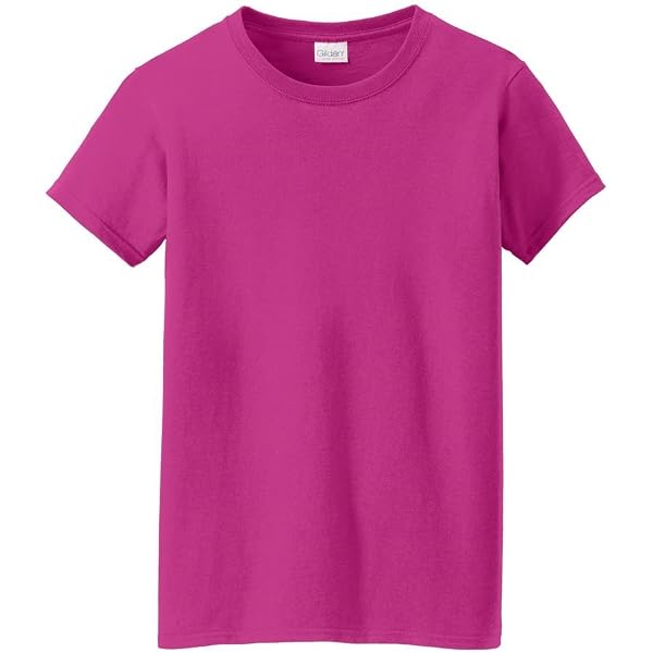 Gildan G200 Camicia Uomo, Colore Rosso Ciliegia Antica, Taglia L - Colletto E Polsini Rinforzati