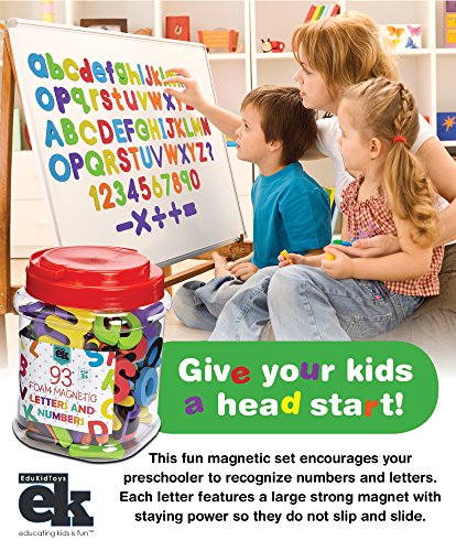 5 Magnetic+Alphabet+Educational+Preschool+Learning