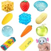 4 PCS Squishy Toy Box | Random 4 of 12 Colors,Squishy Box Mystery Surprise Squishy Fun Box Set,Party Favors Classroom Birthday Gifts for Boys &amp; Girls