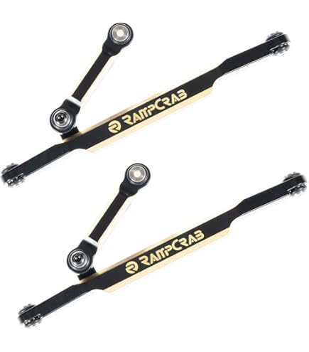 Brass Steering Knuckle Set For 1-10 RC Crawler Traxxas TRX4 TRX6