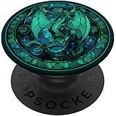 Stained Glass Dragon PopSockets Standard PopGrip