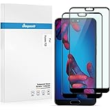 Beyeah [2-Stück] Huawei P20 Panzerglas [Perfekt verbesserte Version] [Full Glue Coverage], Vollständige Abdeckung Schutzfolie aus hochwertigem gehärtetem Glas für Huawei P20 (Schwarz)