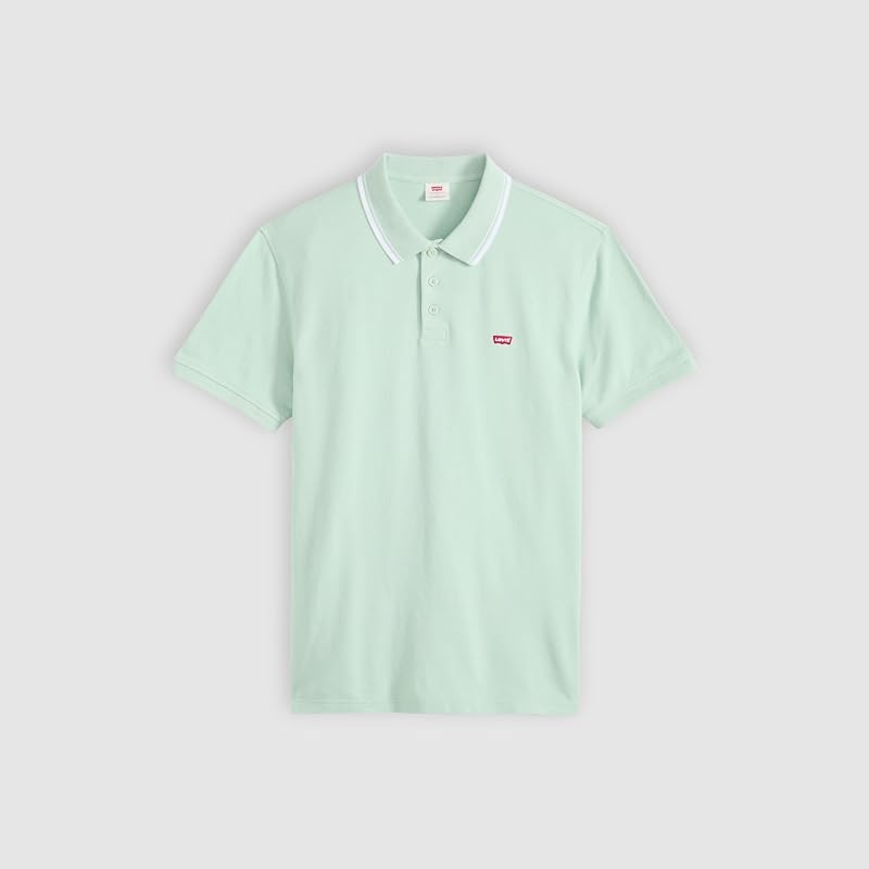 Levis Hm Polo Wood Tipping Stripe Mulled