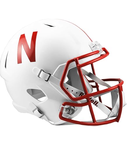 NCAA Wisconsin Badgers Full Size Speed Replica Helmet, Red, Medium : Sports & Outdoors