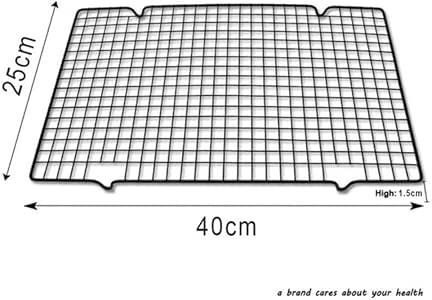 DIAZ Herramientas para Hornear Rejilla Grande para Enfriar Pasteles