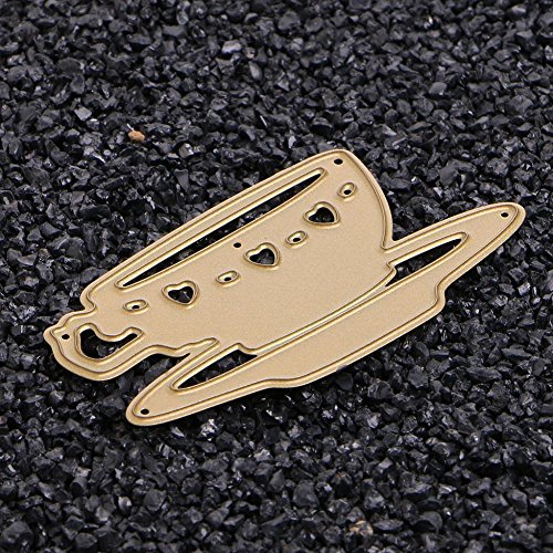 image for Bottone Metal Cutting Dies Stencil Template Mould for DIY Scrapbook Em