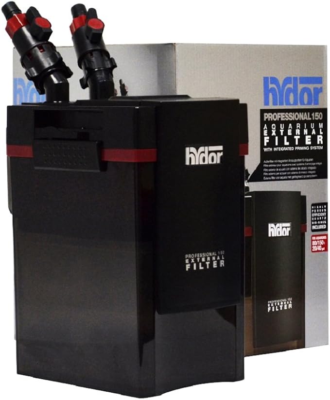 Hydor Professional Canister Filter for Aquariums, 20 to 40Gallon