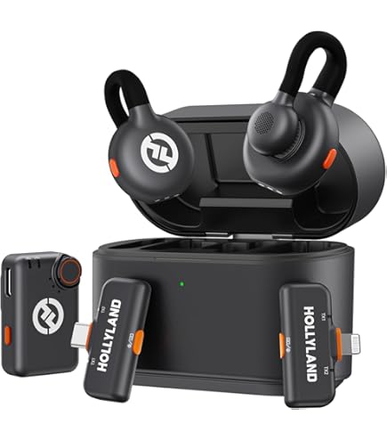 Hollyland Lark Max 2 Ultimate Combo Wireless Lav System with OWS