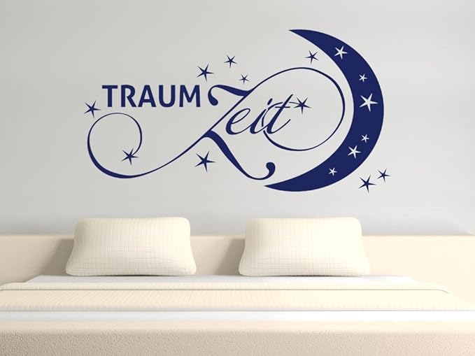 GRAZDesign Schlafzimmer Wandtattoo Traum Zeit, Home Dekoration modern