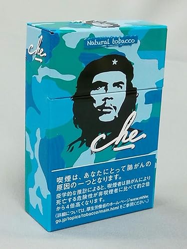 Amazon Co Jp チェタバコオリジナルシガレットケース ブルーたばこケースたばこ缶タバコ缶 チェ ゲバラ ホビー
