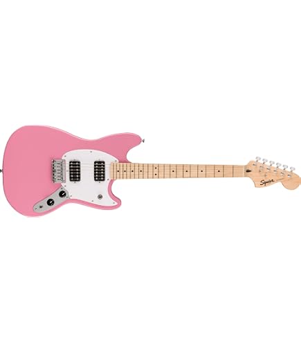 Amazon.com: Fender Ben Gibbard Mustang Electric Guitar, with 2