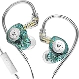 Kinboofi KZ EDX PRO IEM Headphones 10mm Dual Magnetic Circuit Dynamic Driver Hearphones, KZ Earphones 1DD Deep Bass Earbuds w