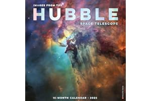 Images from the Hubble Space Telescope 2025 12" x 12" Wall Calendar (Foil Stamped Cover)