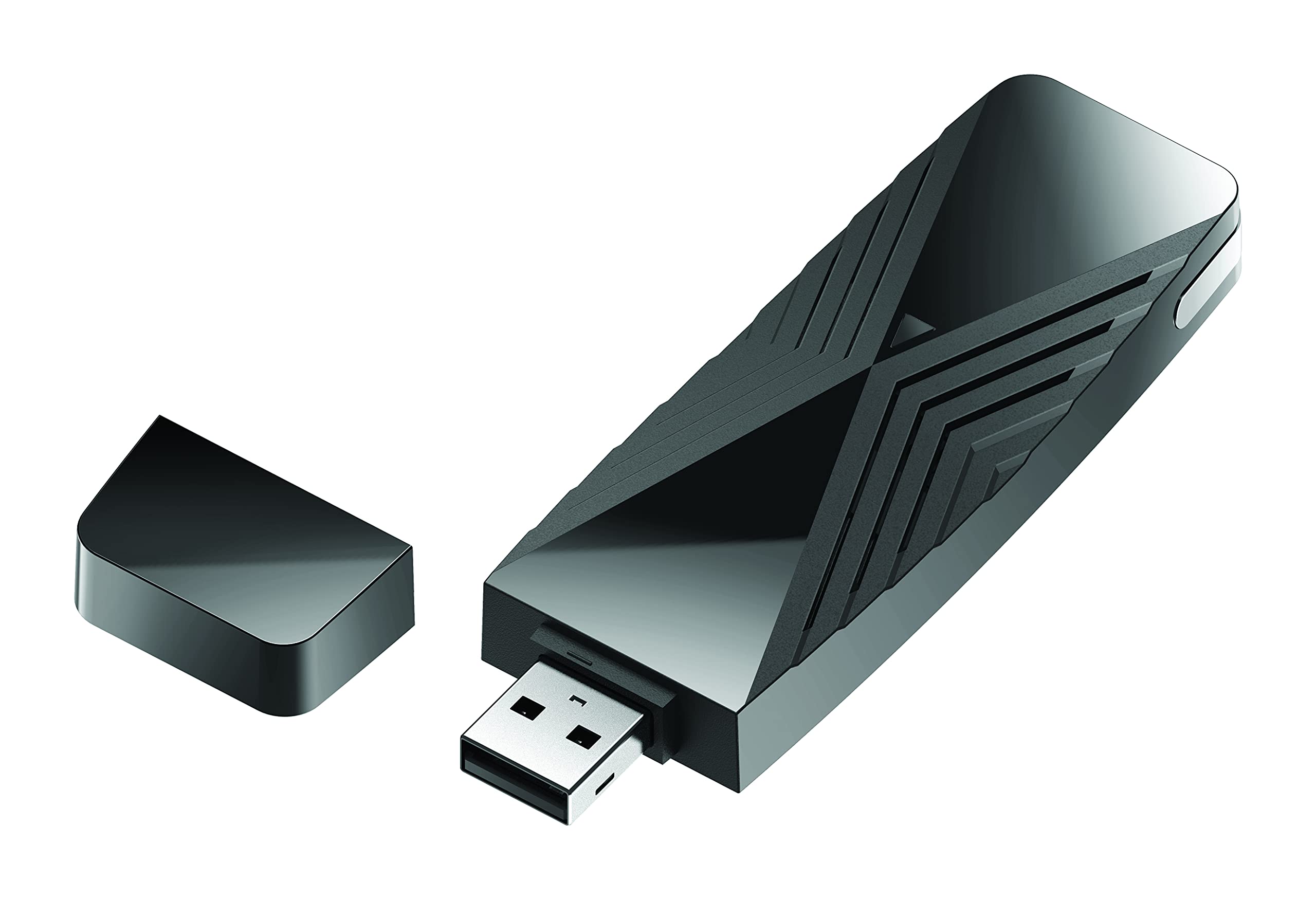D-Link DWA-X1850 Wi-Fi 6 USB Adapter, 802.11ax, Dual Band 2.4/5GHz, High Speed 1200 Mbps, OFDMA, MU-MIMO, WPA3, Supports Windows 10, Black โ image 1