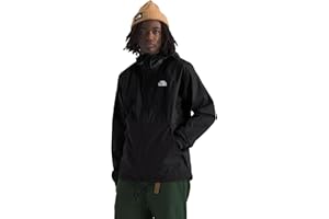 THE NORTH FACE Men's Antora Rain Hoodie | Windproof & Waterproof With Adjustable Hood, Drawcord Hem