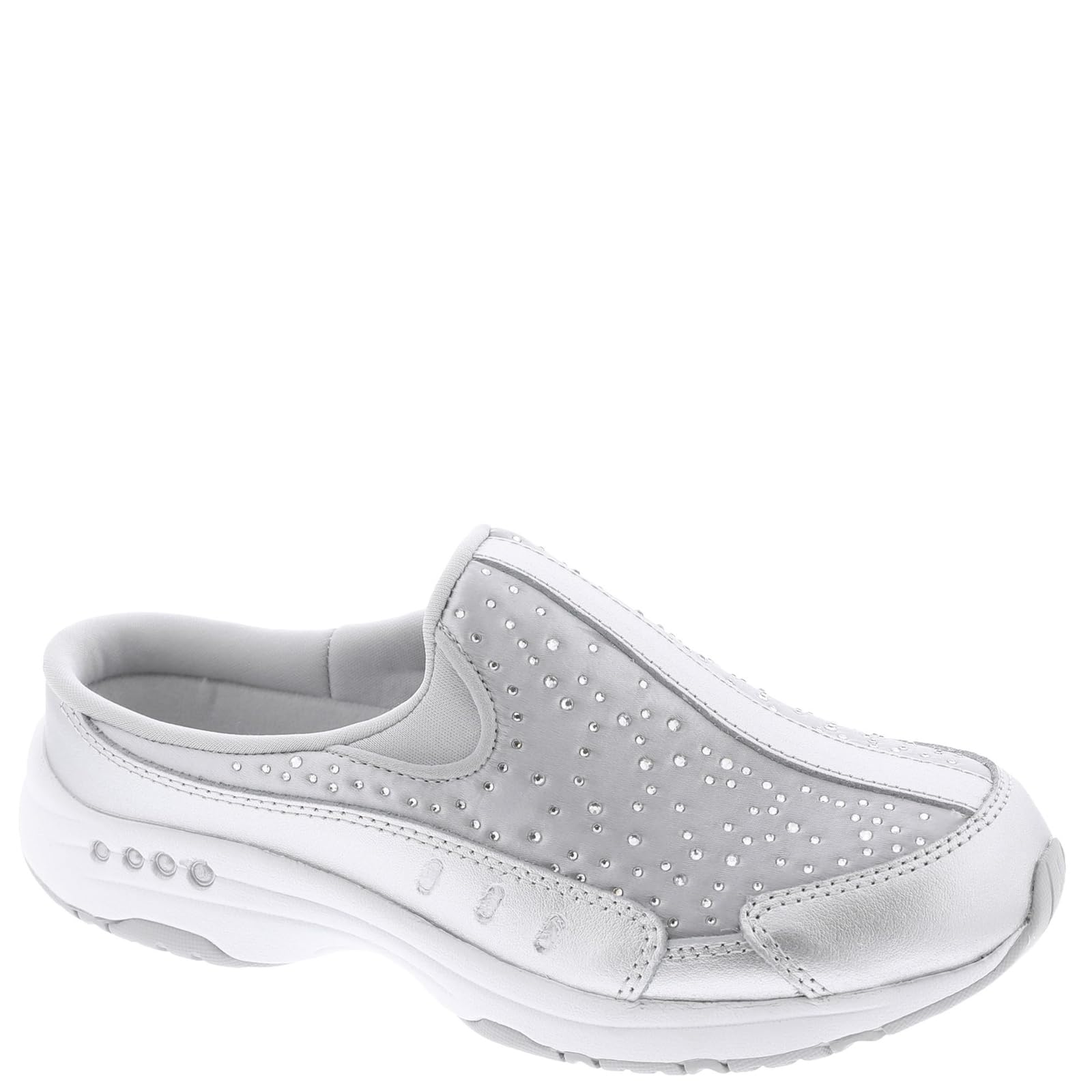 Easy Spirit Travelstones Women's Slip On, 7.5 E US, Silver Image