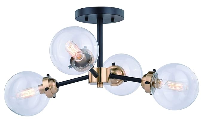 Orbit 20 Semi Flush Mount Oil Rubbed Bronze With Muted