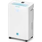 Dehumidifier,4500 Sq.Ft Energy Star Dehumidifier for Basement,Drain Hose | Humidity Control and Auto Shut-off,Quiet Smart Compressor for Home, Bathroom, Garage and Large Rooms