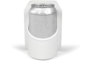 COLT & KASE Shower Drink Holder - Wall Mounted Cup Holder for Bath, Beer & Wine - Nerdy Stocking Stuffers & White Elephant Gifts