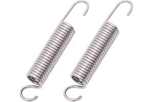 2 Pack Recliner Extension Springs,9 cm Long Neck Hooked Mechanism, Furniture Replacement Parts