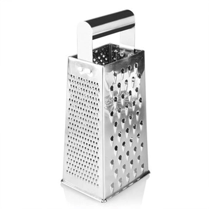 Welim Stainless Steel Grater 4 Sided Grater Cheese Grater MultiPurpose