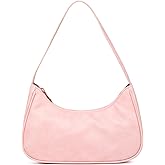 Afashor Shoulder Bags for Women Vegan Leather Hobo Sling Tote Handbag Retro Clutch Purse with Zipper Closure | Retro, with Zipper Closure