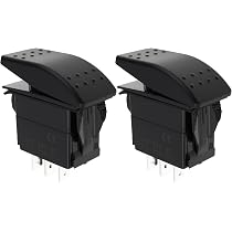 Lot De 2 Interrupteurs à Bascule 3P ON-OFF-ON - Compatibles Bruno Stair Lift SRE-1550, SRE-2000, SRE-2010, SRE-2750
