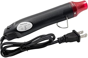 QYQRQF Heat Gun, Mini Hot Air Gun for DIY Crafts Portable Heat Air Gun Tool for Embossing Shrink Wrapping Drying Paint
