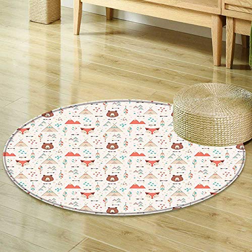 Mikihome Round Area Rug Carpet Tribal Cute Indian Primitive Fox Arrows
Bear Lodge Houses Feather Graphic Cream Salmon Amber Teal Room Bedroom
Hallway Office Carpet R-47 Mikihome Round Area Rug Carpet Tribal Cute Indian Primitive Fox Arrows
Bear Lodge Houses Feather Graphic Cream Salmon Amber Teal Room Bedroom
Hallway Office Carpet R-47