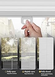 Custom Venetian Blinds for Windows Cordless 1 Inch