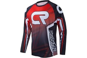 Coconut Ropamo Men's Mountain Bike Jersey Shirt Long Sleeve MTB Jersey Cycling Jersey BMX Downhill Motocross T-Shirt