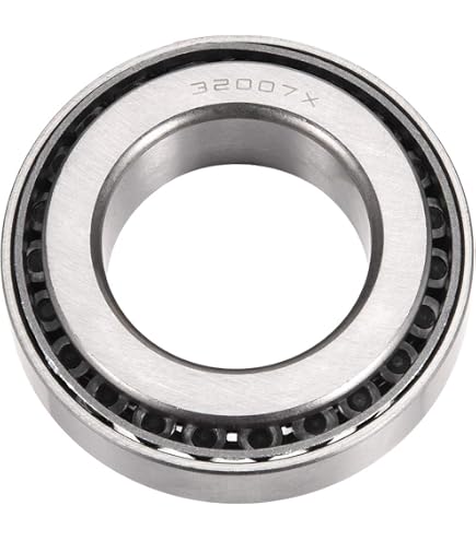 QUARKZMAN 30203 Roulement à Rouleaux Coniques - Cône Et Cuvette 17mm Alésage X 40mm OD X 13mm, Acier Chromé ABEC-3 - Idéal Pour Charges Lourdes