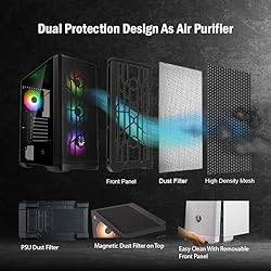 BitFenix Nova Mesh SE TG ARGB Edition High Airflow