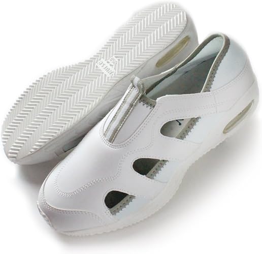 Amazon ブランアンジェ Blanc フィット2 ナースシューズ レディース メンズ 疲れにくい 通気性 スニーカー 白 Blanc Ange ブランアンジェ 安全 作業靴 ナースシューズ