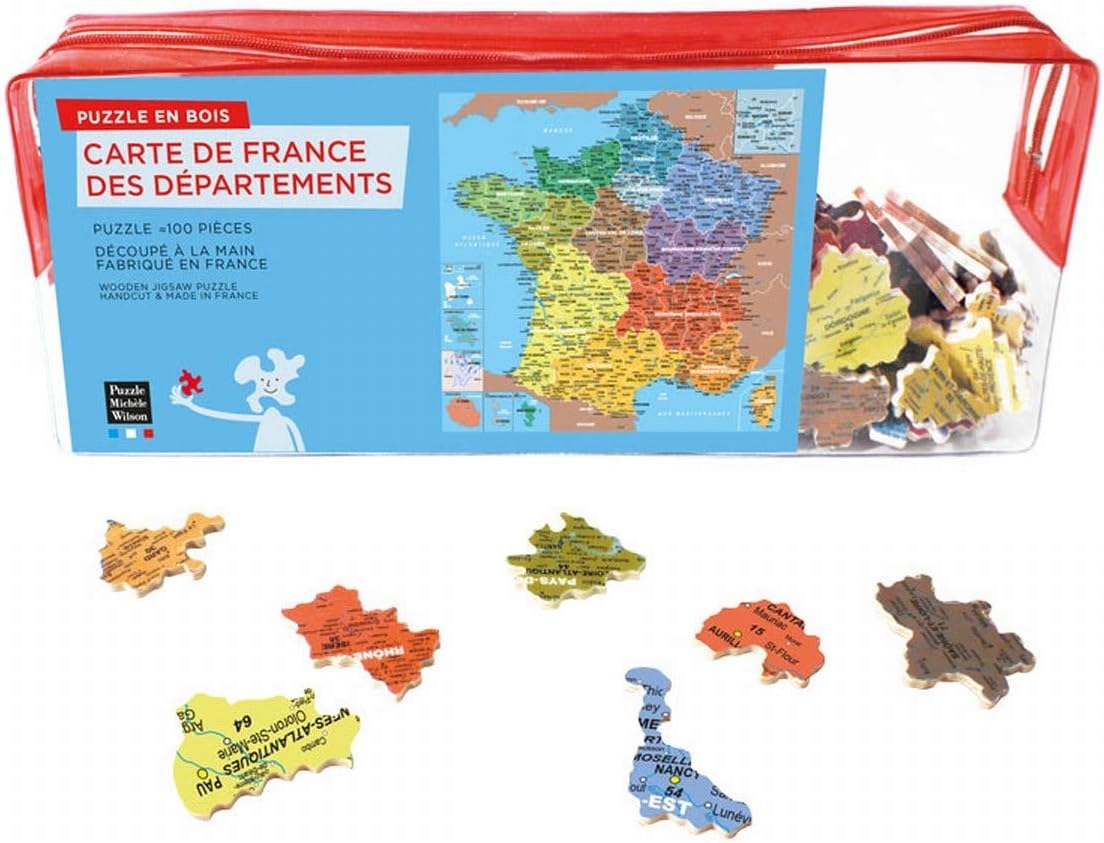 1 d partement 1 pi ce de puzzle Carte  de France  avec  1 d partement 1 pi ce de puzzle Carte  de France  avec