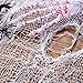 4 Pack Halloween Creepy Cloth Spooky Fabric Cloth Loose Weave Gauze Freaky Cheesecloth for Haunted Halloween Party Decoration (White, 2 Yards x 30 Inch)