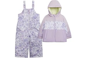 OshKosh B’gosh girls Ski Jacket and Snowbib Snowsuit Outfit Set