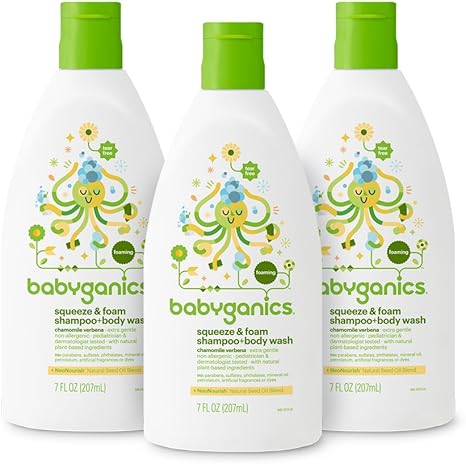 babyganics baby shampoo and body wash
