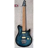 Sterling By Music Man Axis Quilted Maple Electric Guitar - Yucatan Blue
