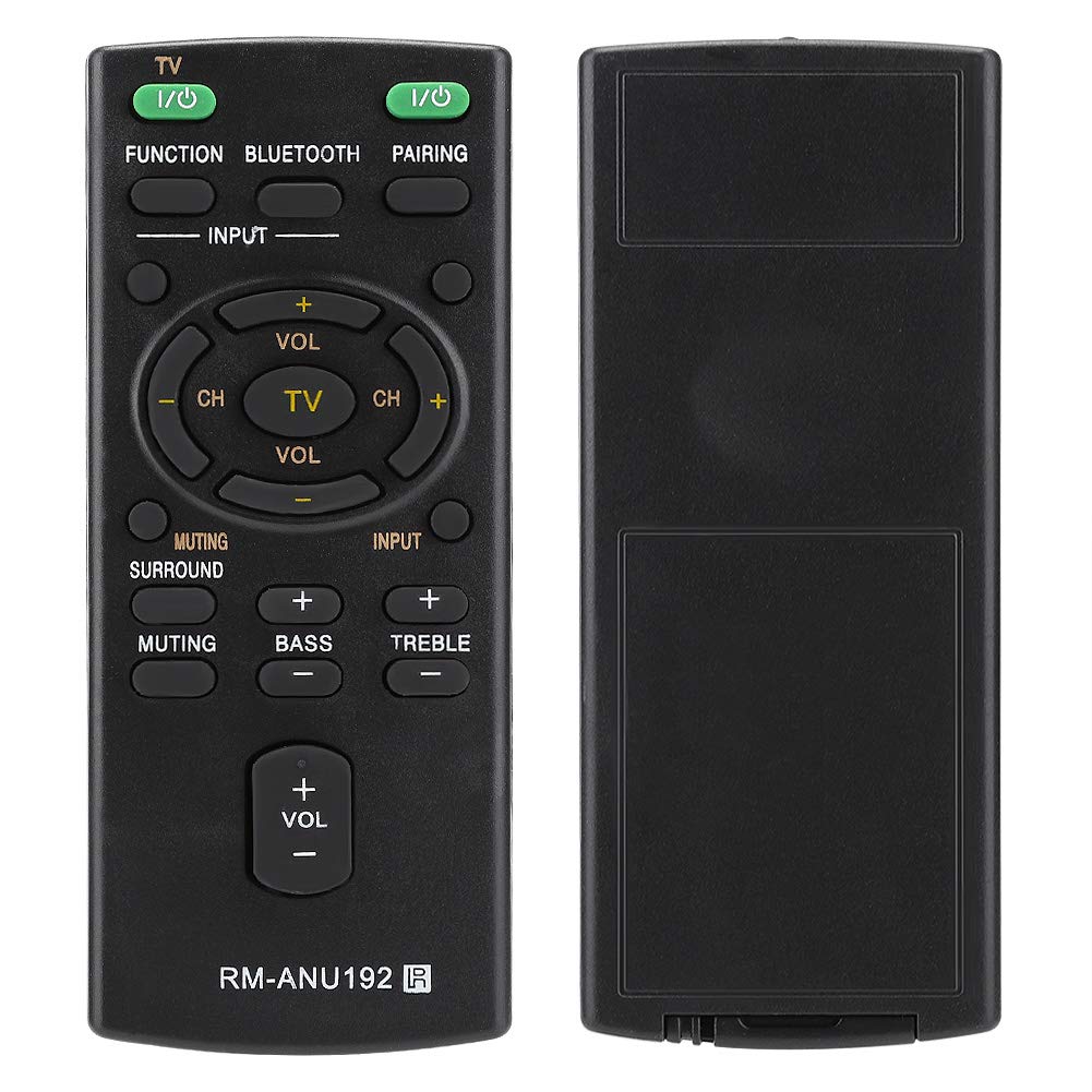 Remote Control Replacement RM ANU192 Remote Control for Sound Bar SACT60BT HTCT60BT SSWCT60