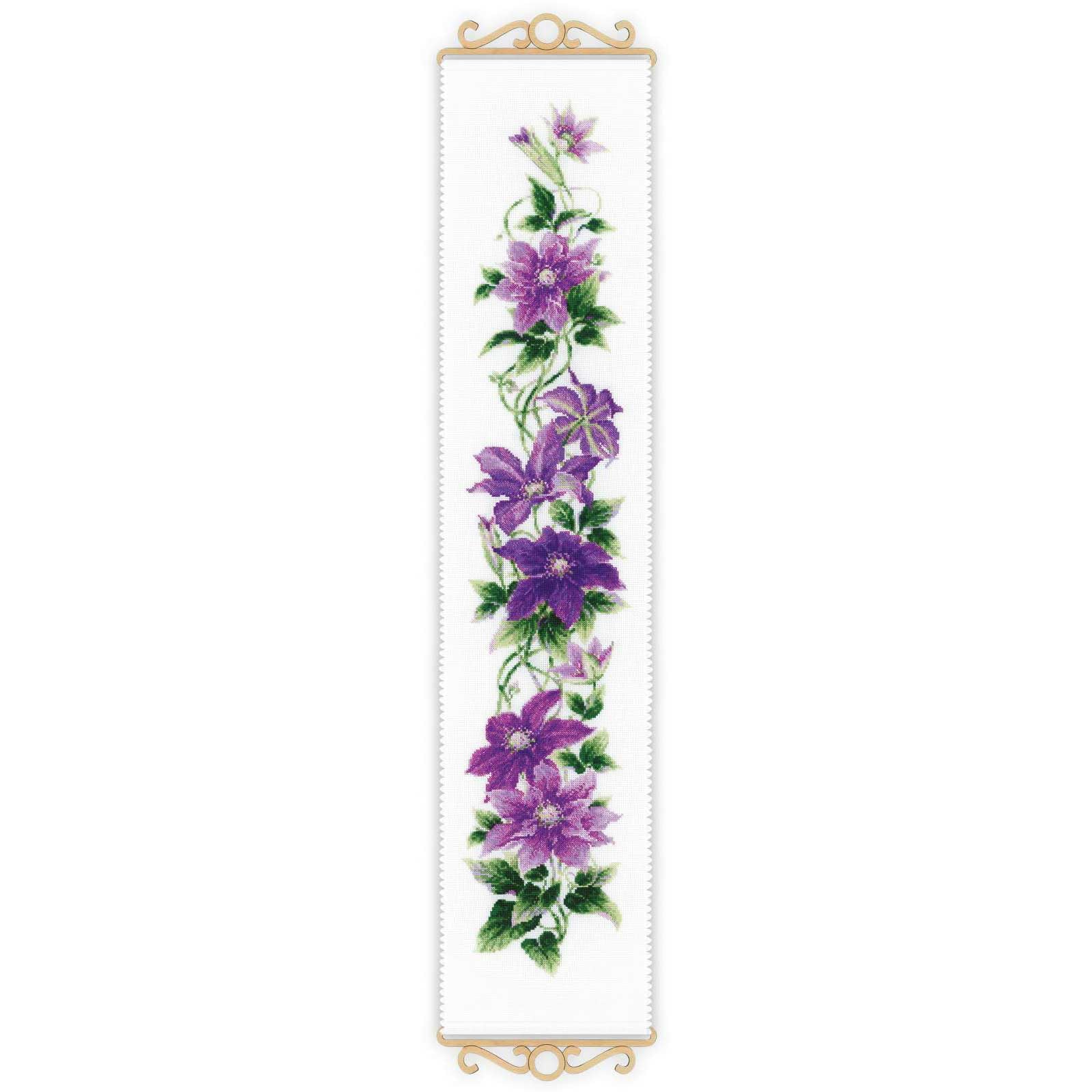 RIOLIS Cross Stitch Kit - 1801 - Clematis
