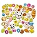 Slow Rising Squishies -20 Squishy Toys – Christmas Kawaii Squishies Pack - Jumbo Medium Mini Soft Panda Bread Buns Doughnuts – Phone Charms Key Chain Strap by Dropplex