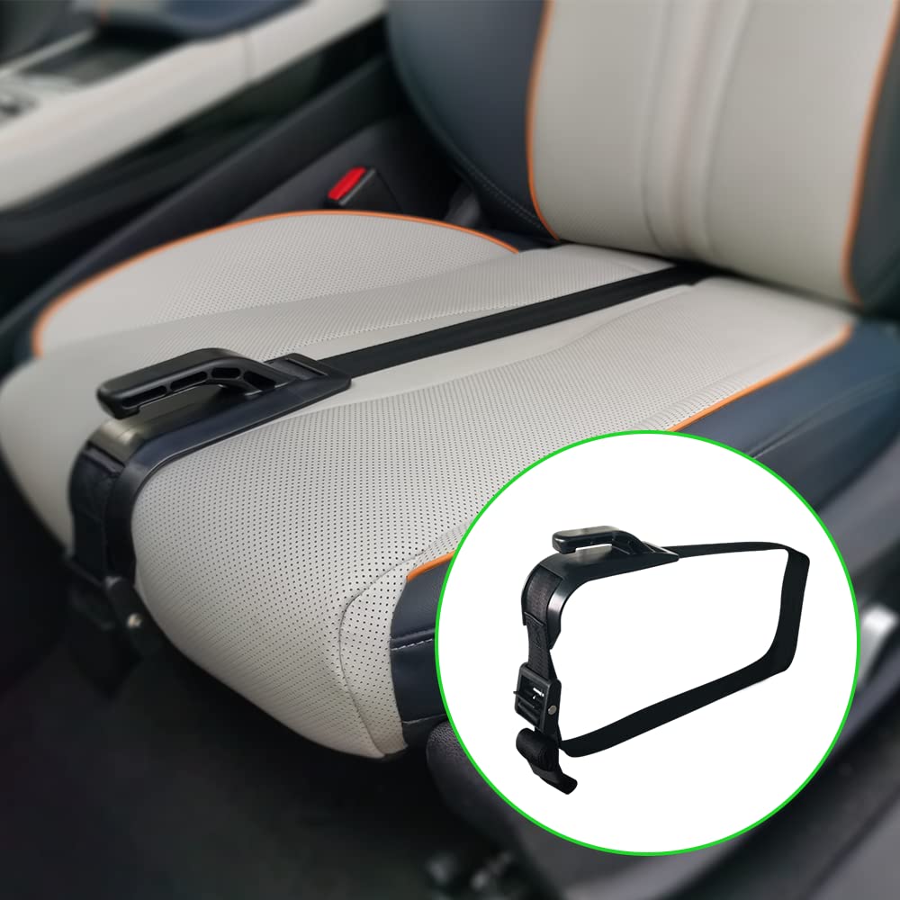 Zuwit Pregnancy Belt Car | Seat Belt Extender Prevents Compression of The Abdomen | Maternity Car Seat Belt for Comfort & Freedom | Pregnancy must Haves | (black belt)