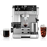 Ninja Luxe Café 3-in-1 Espresso, Drip Coffee and Cold Brew Machine | Intergrated Coffee Grinder, Milk Frother, Assisted Tampe