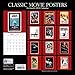 2019 Wall Calendar - Classic Movie Posters Calendar, 12 x 12 Inch Monthly View, 16-Month, Movies Theme, Includes 180 Reminder Stickers