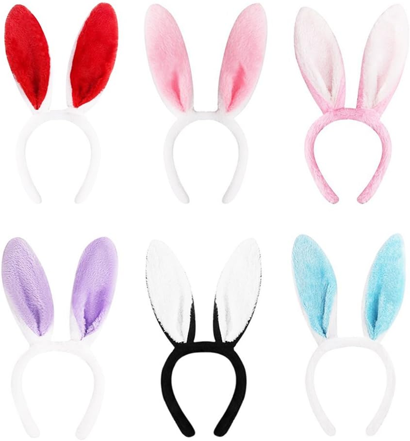 Cat Ears Headband Lace Cat Headbands Flowers Hair Hoop Girls Kids Party Decoration Headdress Cosplay Costume Headwear Halloween Makeup Handmade Headpiece Hair Band Elastic Hair Accessories 4 Pack