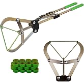 VET.PLUS Cattle Banding Tools Large Bander and 24pcs Large Rings Kit for Farm Ranch Calves Bull Sheep Goat