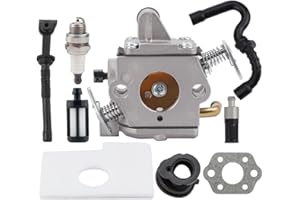 Hipa MS170 MS180 Carburetor for STIHL 017 018 MS 170 MS 180 Chainsaw Parts Replaces C1Q-S57 C1Q-S57A C1Q-S57B 1130-120-0603