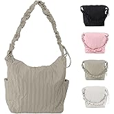U+U Women's Large Tote Bag with Adjustable Shoulder Strap, Multiple Compartments Crossbody Shoulder Bag for Travel, Work, Gym